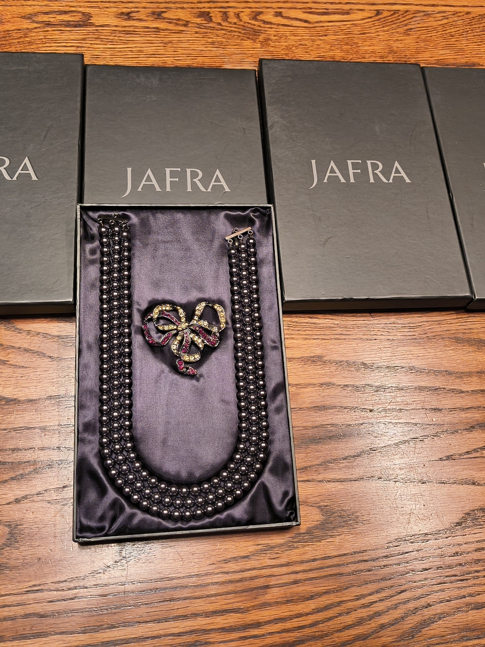Necklace With Brooch